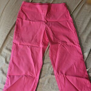 Kim Rogers pink dressy capris